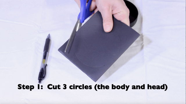 Step 1 Cut out 3 circles (1)